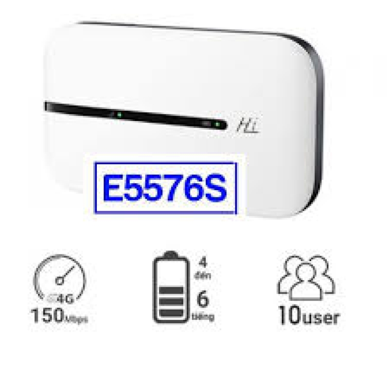 Phát Wifi 4G LTE E5576S, Setout E160