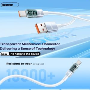 Cáp Sạc Nhanh 66W Remax RC-C161 USB Ra Type-c