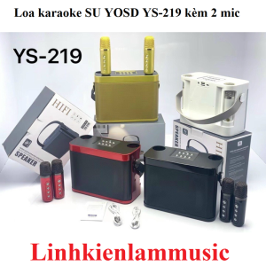 Loa Karaoke SU YOSD YS-219 Kèm 2 Mic