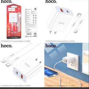 Bộ Sạc Hoco C97 QC3.0+PD Type C Ra Lightning