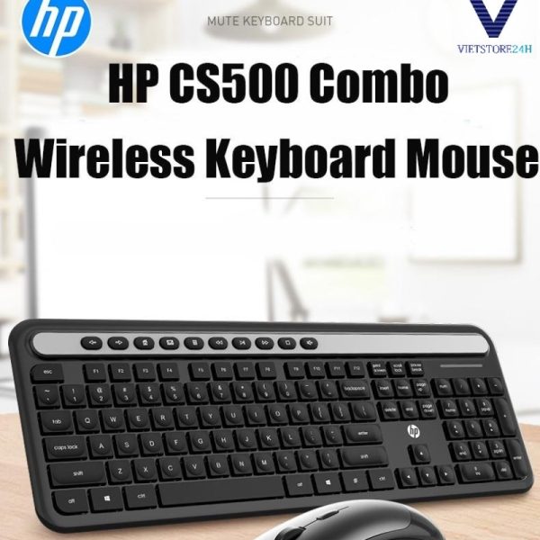 BỘ PHÍM CHUỘT KO DÂY HP CS500