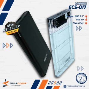 BOX SATA 2.5 ECS-017 3.0 MIKUSO ĐEN/TRẮNG