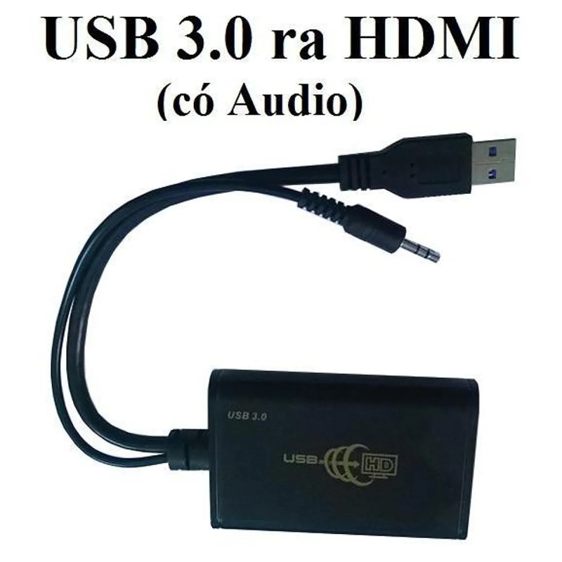 Cáp chuyển USB 3.0 ra HDMI có audio VSP