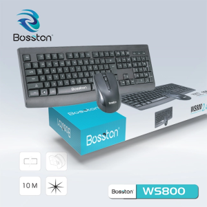 Combo Phím Chuột Không Dây Bosston WS800