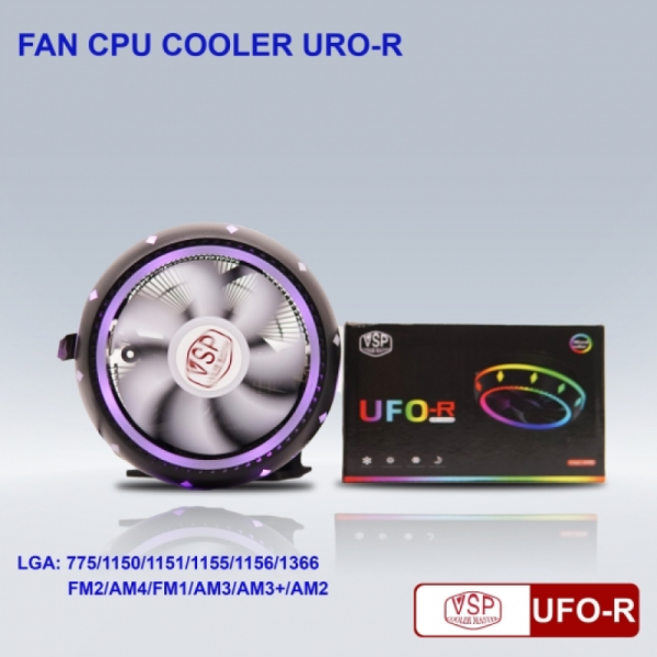 FAN ĐA NĂNG UFO LED RGB