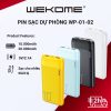 Pin Dự Phòng Wekome WP-01 10.000mAh