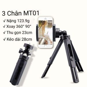 Giá Đỡ ĐT 3 chân Tripod Support MT01 Xoay 360 độC