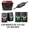 Loa Vi Tính Có LED MARVO SG118