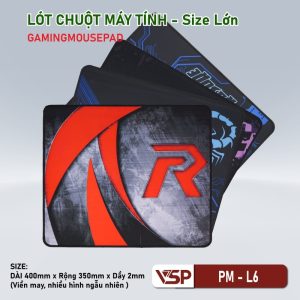 Miếng Lót chuột máy tính VSP PM-G6, L6 (400x350x2mm)