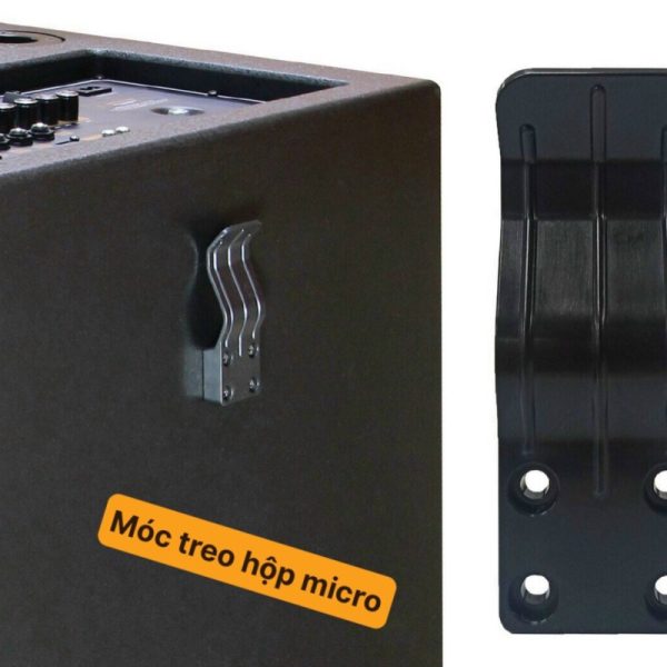 Móc treo hộp mic loa kéo