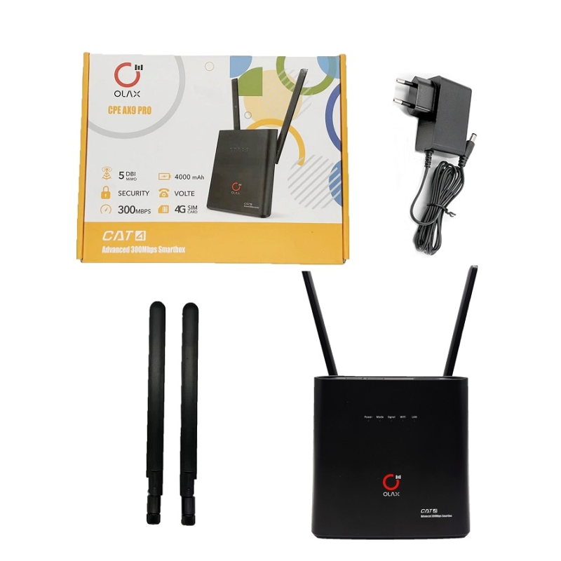 Phát Wifi từ sim 4G Olax AX9 Pro