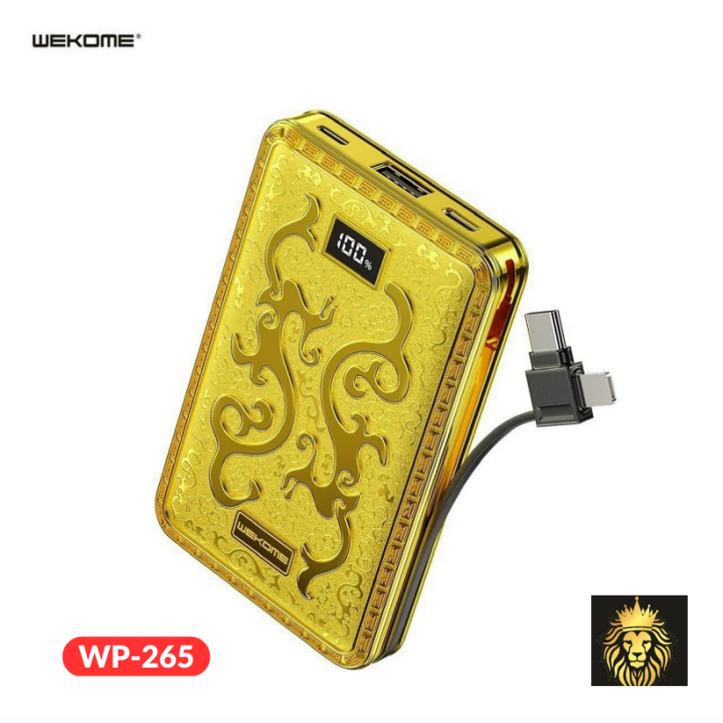 Pin Dự Phòng Sạc Nhanh 22.5W Wekome WP-265 10.000mah///