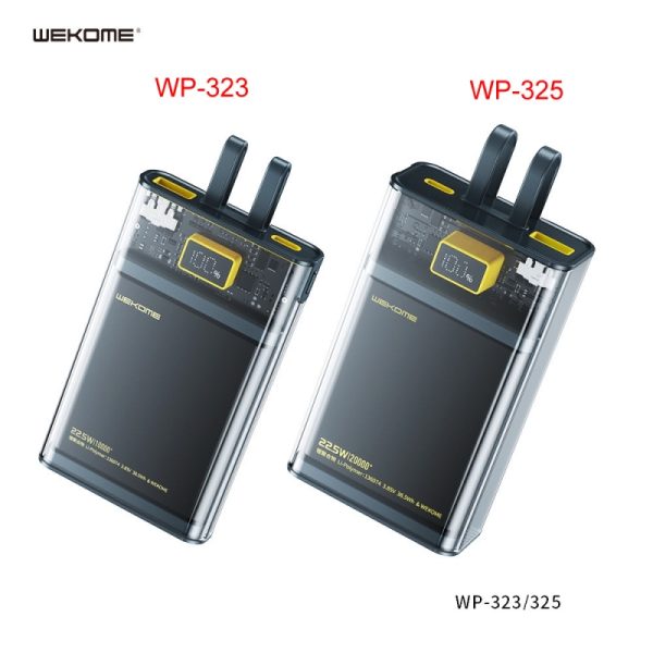 Pin dự phòng sạc nhanh 22.5W Wekome WP-323 10.000mAh (VN)