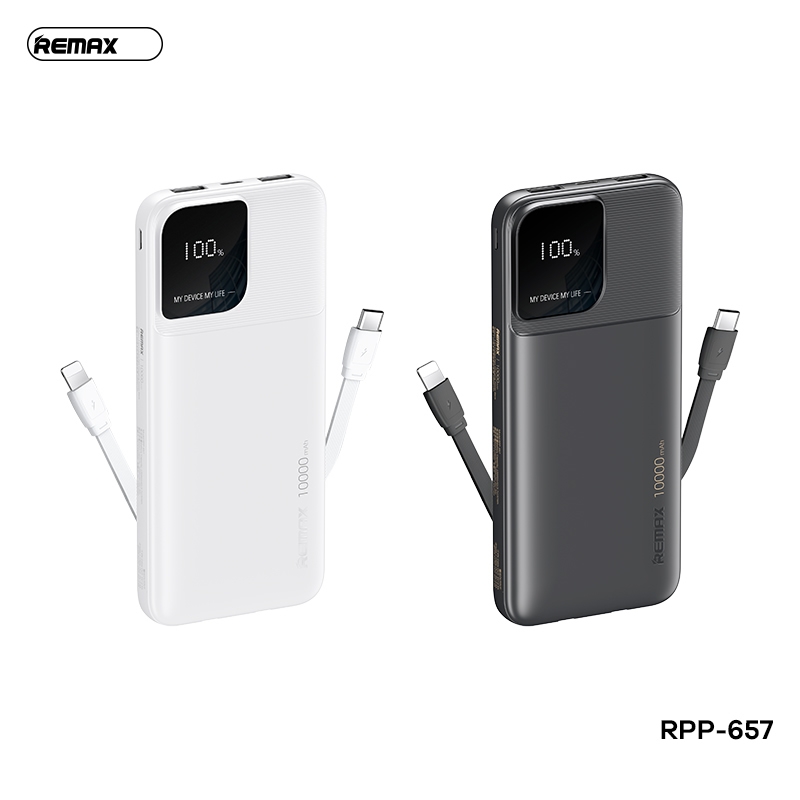 Pin sạc dự phòng Remax RPP-657 10.000mAh 2.4A