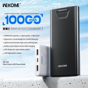 PIn Sạc Dự Phòng Wekome WP-101 10.000mAh (VN)