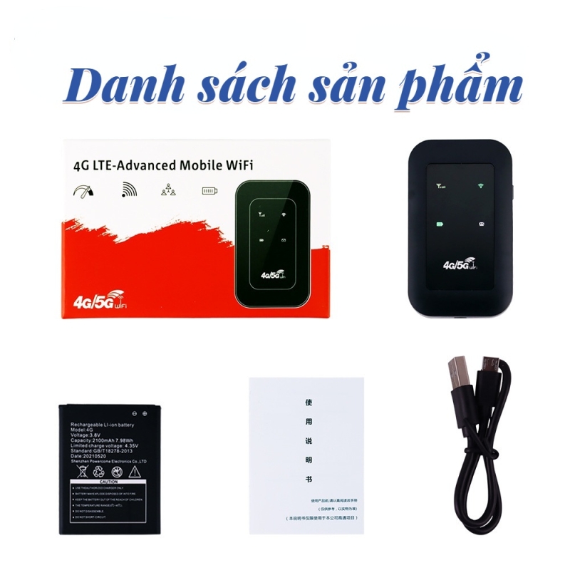 Phát Wifi Từ Sim 4G LTE ZONYER E90, 272 150Mbpsa