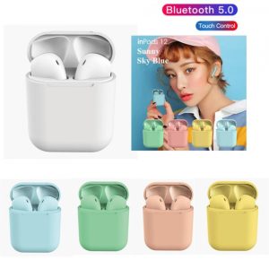 Tai Nghe Bluetooth Inpods 12 Cảm Ứng Vân Tay