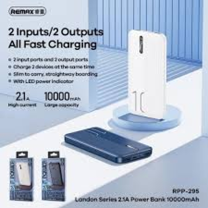 Pin Sạc Dự Phòng Remax RPP-295 10.000mAh (DD)