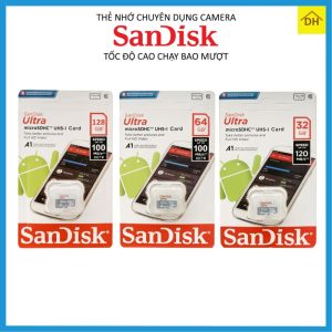 Thẻ Nhớ Sandisk 128GB (full Hộp) Thẻ Nhỏ Hàng Cty