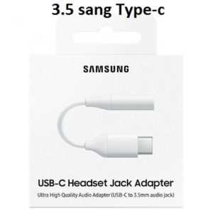 Cáp Chuyển Samsung 3.5 Sang Type-c Full Hộp