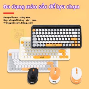 Bàn Phím Và Chuột Không Dây Mini Deiog V51