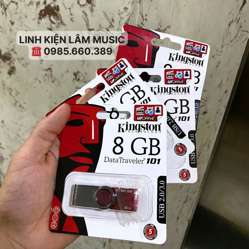 USB 2.0 Kingston 101 8GB Copy L1