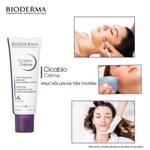 Kem dưỡng phục hồi da Bioderma Cicabio Creme 40ml