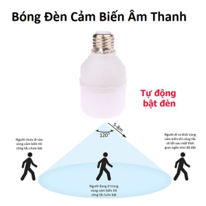 Bóng Đèn Cảm Biến Âm Thanh YGT 15W