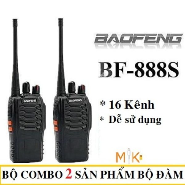 Combo 2 Máy Bộ Đàm Baofeng S888