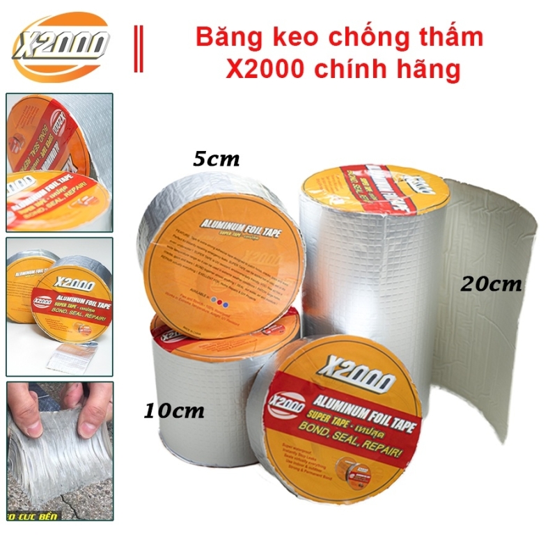 Cuộn Keo Chống Thấm Tem Cam X2000 (15cm X 5cm)