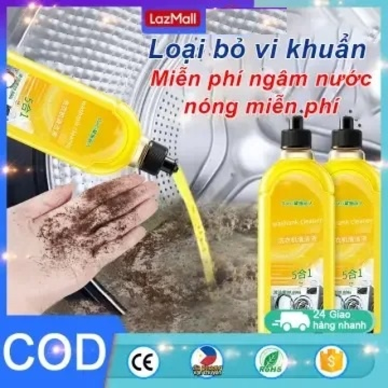 Dung Dịch Vệ Sinh Lồng Máy Giặt Màu Vàng 500ml