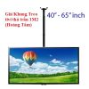 Giá/Khung Treo Tivi Thả Trần 1M2 40 đến 65inch (Hoàng Tâm)