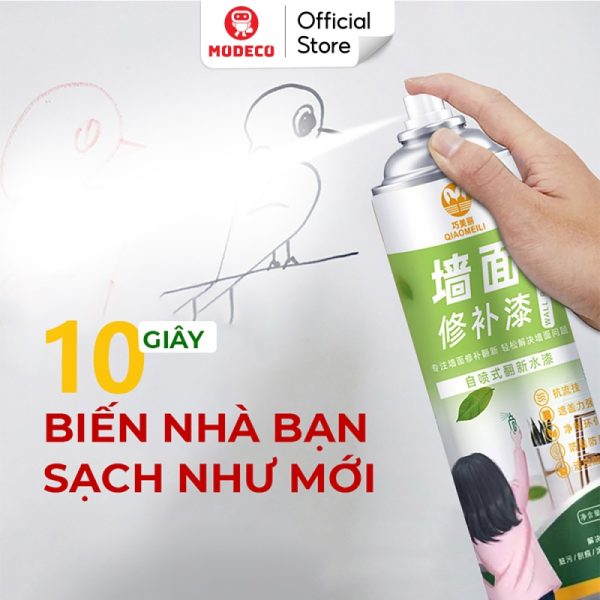 Bình Xịt Sơn Sửa Tường Nhà Cao Cấp Modeco 450ml