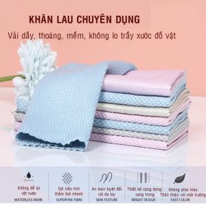 Set 20 Khăn Lau Đa Năng Vảy Cá