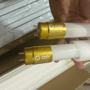 Bóng đèn Led T8 0.6M (60cm) 12w DSY (đầu Nhôm Vàng) Hàng Cty