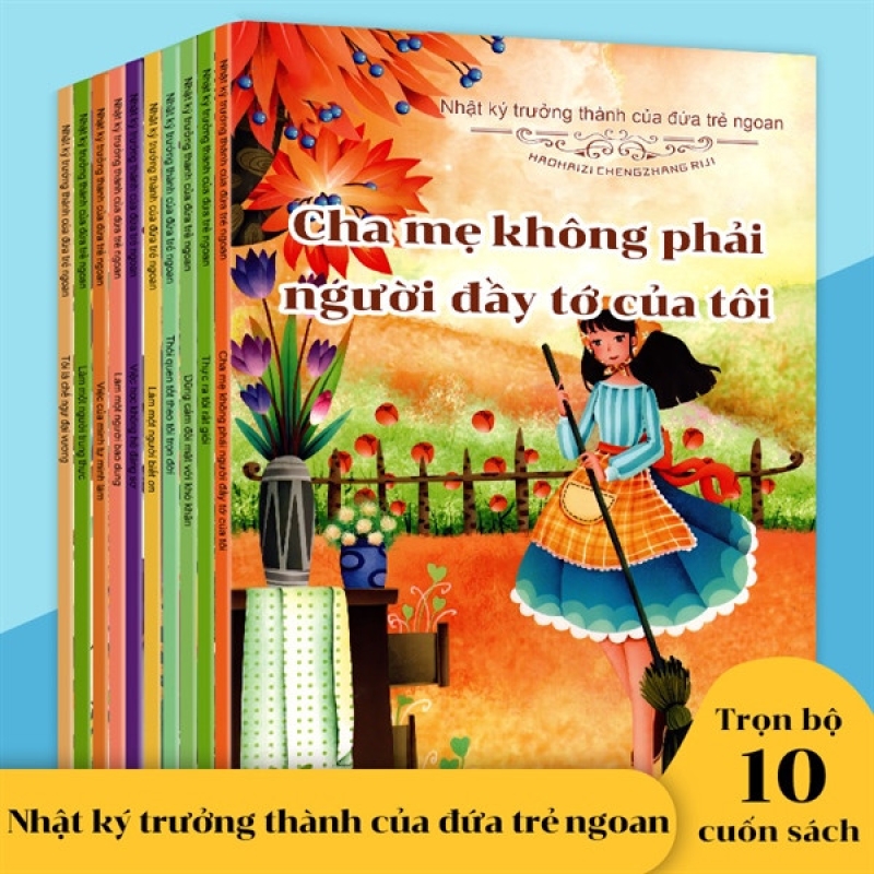 Bộ 10 cuốn nhật kí trưởng thành cho con