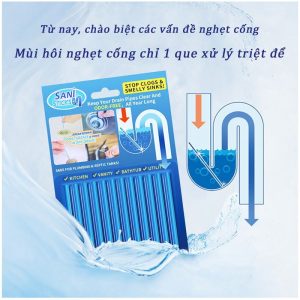 Bộ 12 que thông tắc cống sani