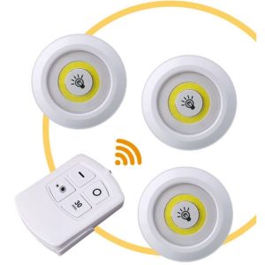 Bộ 3 Đèn Led Điều Khiển Từ Xa