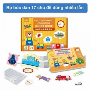 Bộ đồ chơi bóc dán 17 chủ đề