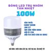 Bóng đèn Trụ Led Tản Nhiệt Bắt Muỗi 100w