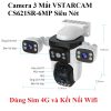 Camera Dùng Wifi 3 Mắt VSTARCAM CS621SR-6MP Siêu Nét