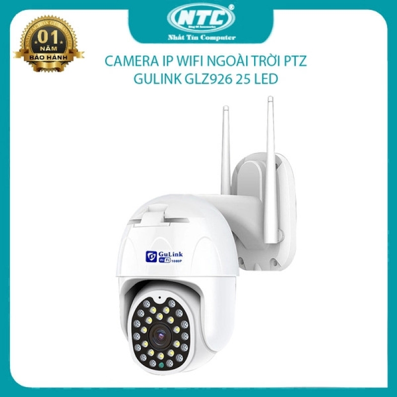 Camera Wifi Ngoài Trời GuLink GLZ926 26led Có Cổng Lan///