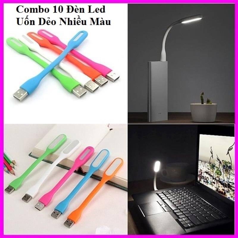 Combo 10 Đèn Led Uốn Dẻo Nhiều Màu