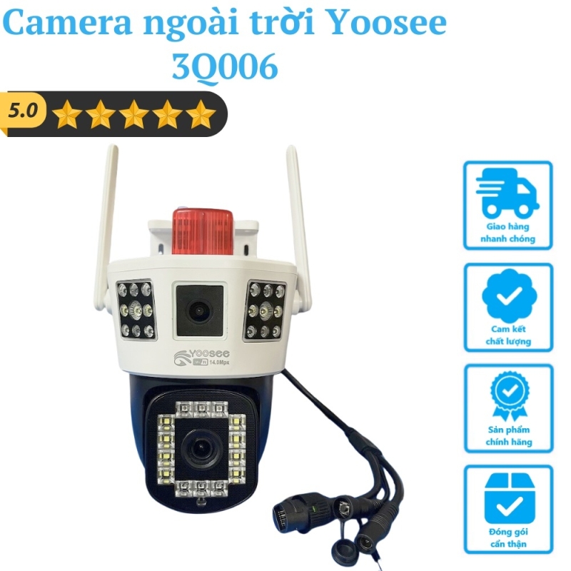 Camera Ip 3 Màn Hình Yoosee 3Q006 Có đèn Nhấp Nháy