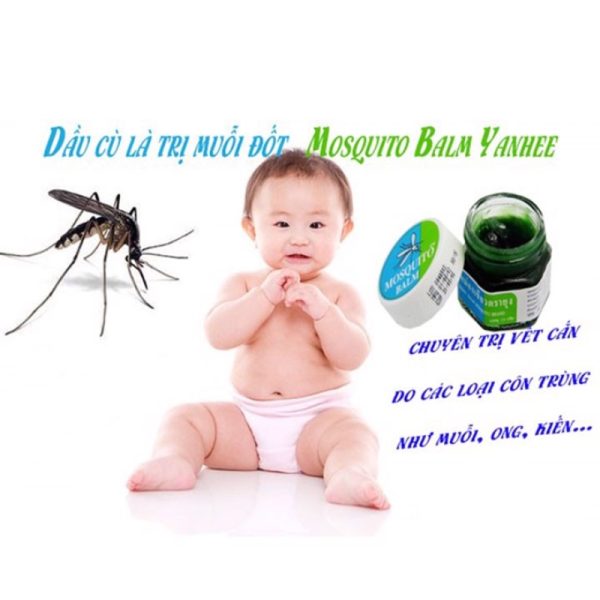 Dầu Thoa Trị Muỗi đốt Mosquito Balm Thái Lan