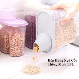 Hộp Đựng Ngũ Cốc Thông Minh 1.9L