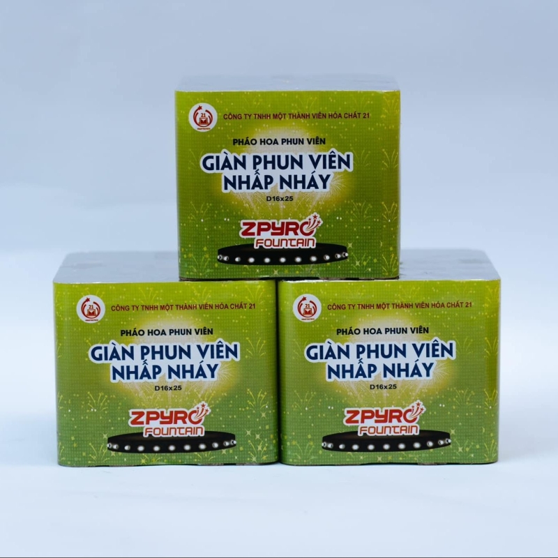 Pháo Hoa/Giàn Phun Viên Nhấp Nháy Z121 (DD) Có Giấy Cty Hóa Chất