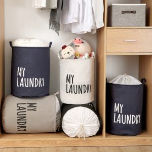 Giỏ tròn đựng quần áo, đựng đồ My Laundry (tròn)