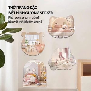 Gương Dán Tường đủ Hình 25 đến 40cm Có Hộp