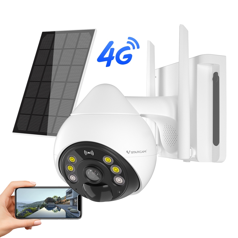 Camera ip Vstarcam BG69 Năng lượng mặt trời (đặt truóc 2 tiếng)